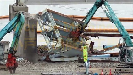 Working Heavy Machines  Jan 17th 2015　がんばれ重機