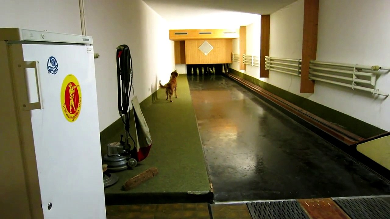 Dinka und die Kegelbahn / Dinka on the bowling range