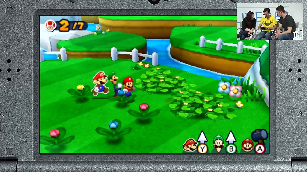 Mario & Luigi : Paper Jam Bros. (3DS) - Treehouse Live - E3 2015