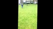 Drunk Man Fails Whilst Playing Football
