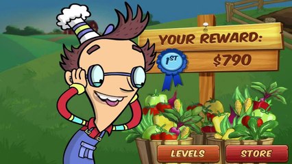 Fizzy's Lunch Lab Hectic Harvest Level 6 cartoon games