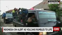 Indonesian volcano on the verge of a major eruption