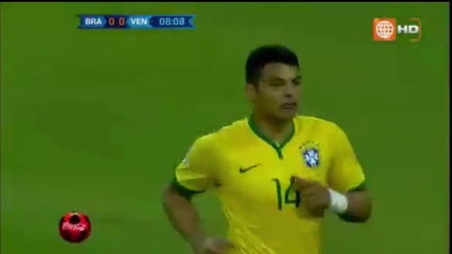 Tiago Silva Goal (1-0) | Brazil vs Venezuela 21.06.2015 (Copa America 2015)