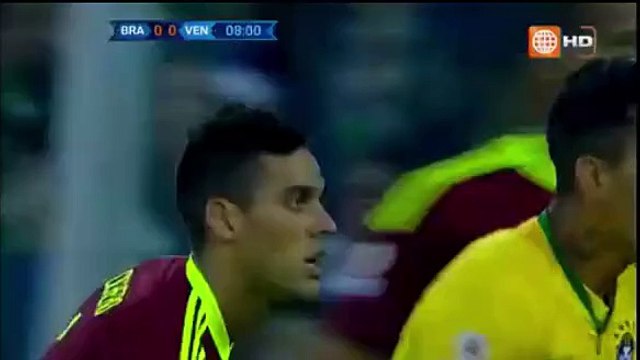 Tiago Silva Goal (1:0) | Brazil vs Venezuela 21.06.2015