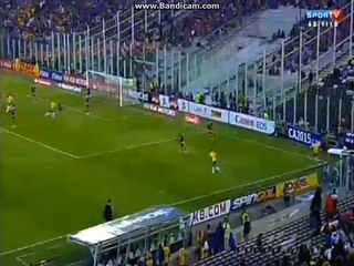 David Luiz amazing free kick goal Brazil 2-0 Venezuela 21/06/2015 HD