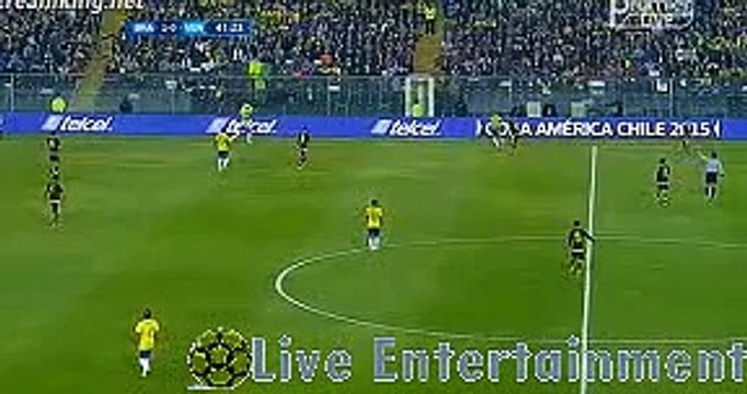 1st Half Highlights Brazil 1-0 Venezuela 21.06.2015 HD