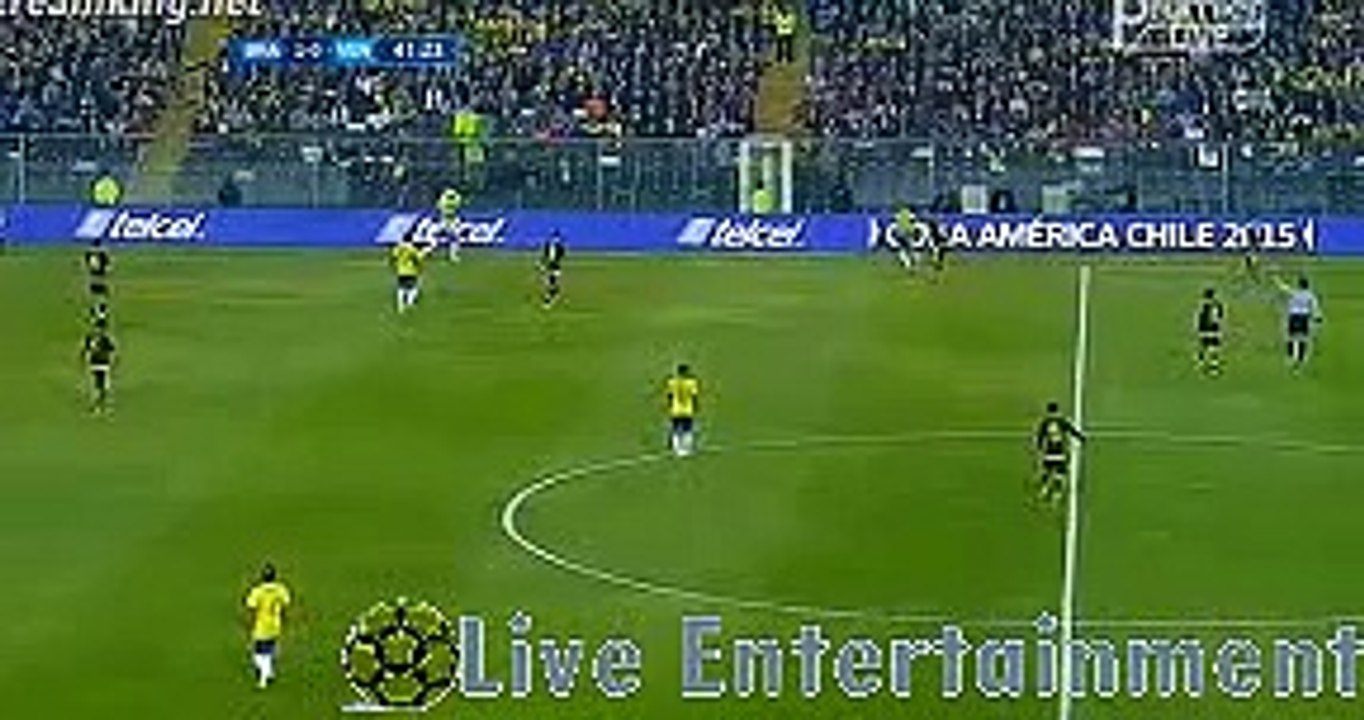 1st Half Highlights Brazil 1-0 Venezuela 21.06.2015 HD