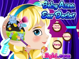 《〒》♣ Baby Elsa Ear Surgery - Baby Elsa Frozen Ear doctor game for kids