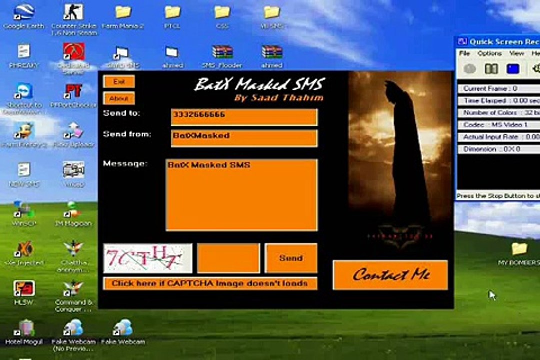 SMS (Message) Spoofer [Send sms from any sender number]
