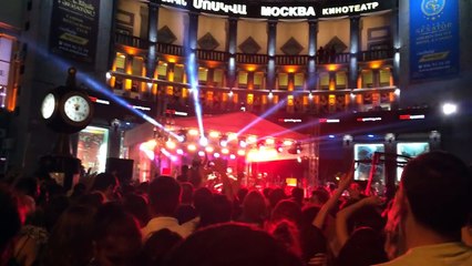 'Kilikia' performed by Beautified Project at Charles Aznavour square, Yerevan, Armenia