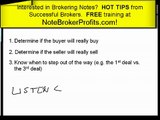 Brokering Nonperforming Mortgages = MAKE MONEY! Note Broker Profits.com