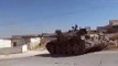 FSA Tank Blown Up in Pieces by SAA Anti Tank Missle