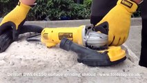 DeWalt DWE46150 surface grinding shroud - DEMO
