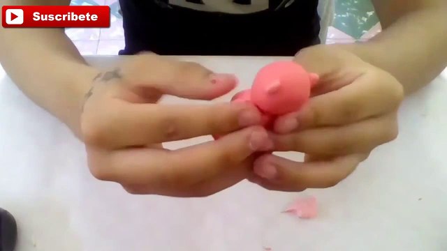 Tutorial Giggles Happy Tree Friend (Plastilina/Porcelana fria) HD How To make Giggles Clay