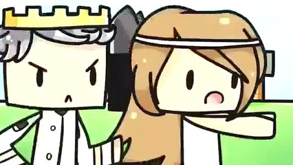 Ninja's Girl Friend Attack - MineCraft Animation - Funny NINJA Cartoon