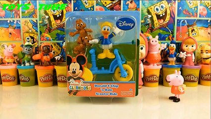 Donald Duck Chip And Dale and Peppa Pig Toys Дональд Дак Чип и Дейл и Свинка Пеппа