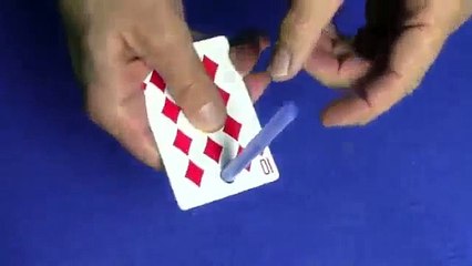best easy cool magic tricks revealed   Penetration Card Trick   Tutorial
