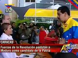 Nicolás Maduro consignó Programa de la Patria al CNE