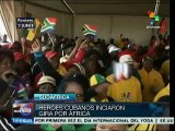 Los Cinco cubanos llegan a Sudáfrica como parte de una gira por África