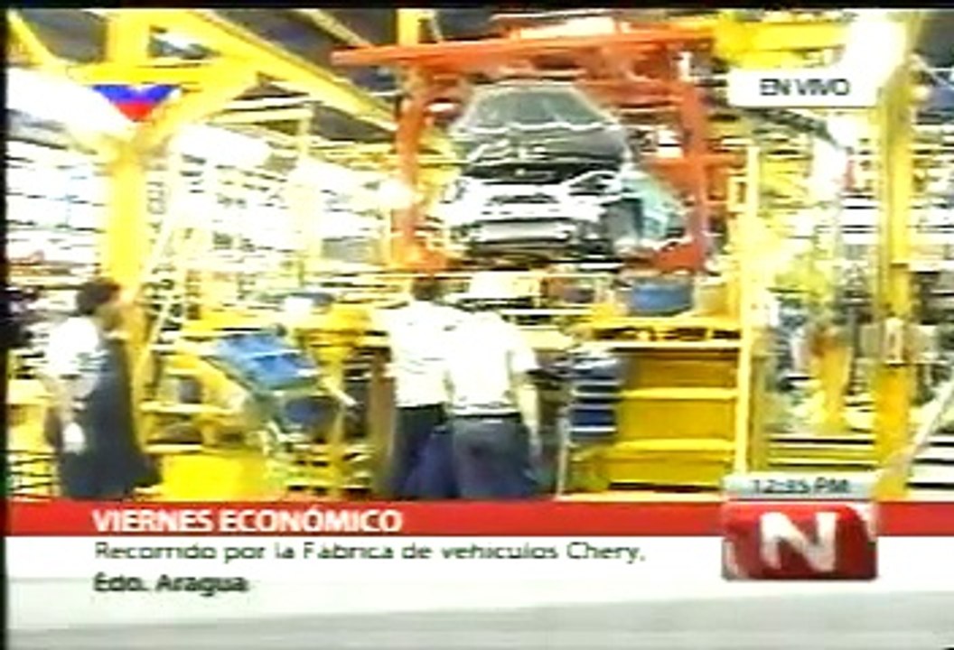 Fábrica de vehículos Chery ha ensamblado 8 mil 706 automóviles