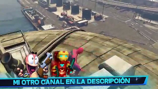 SPIDER-MAN EN GTA 5 - HACKERS - SUPER HÉROE - MOD Grand Theft Auto V