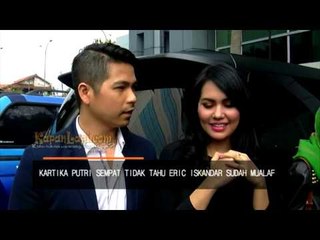 Kartika Putri Bantah Ajak Eric Iskandar Jadi Mualaf