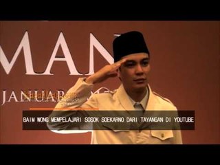 Baim Wong Bangga Bisa Berperan Sebagai Soekarno