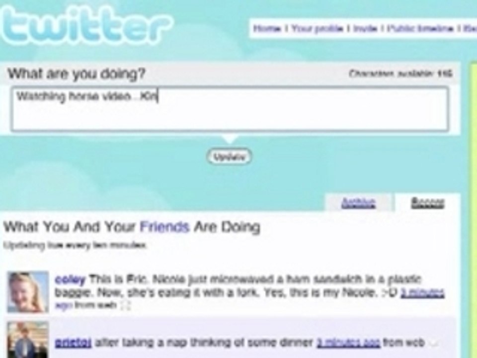 Rocket Boom et Twitter