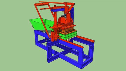 How it's made. Manual Brick Making Machine Construction Plans.