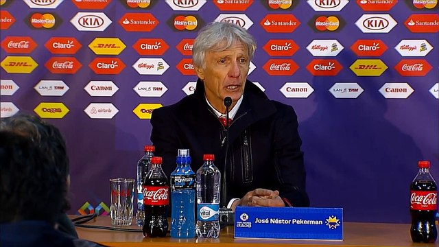 Copa América: Grupo C: Pekerman: Perú buscaba el empate