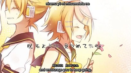 【Kagamine Rin & Len】A "Crybaby" Man of Vision (English Subtitles)