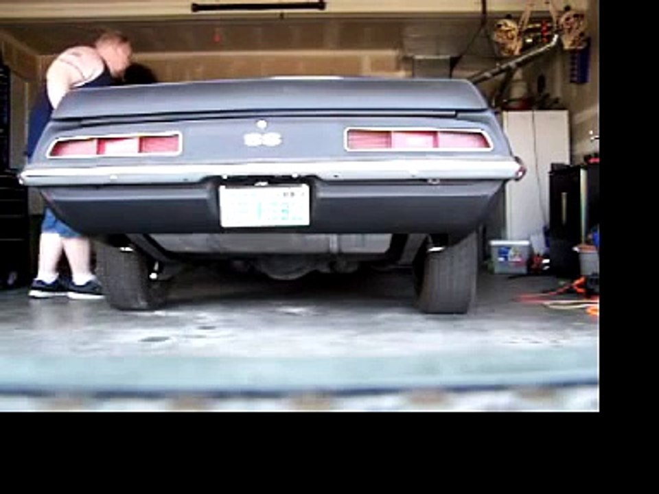 1969 camaro with new 3" flowmaster super 44 exhaust