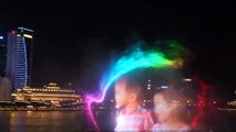 Wonderful Water fountain show in Marina Bay Sands, Singapore (Full)