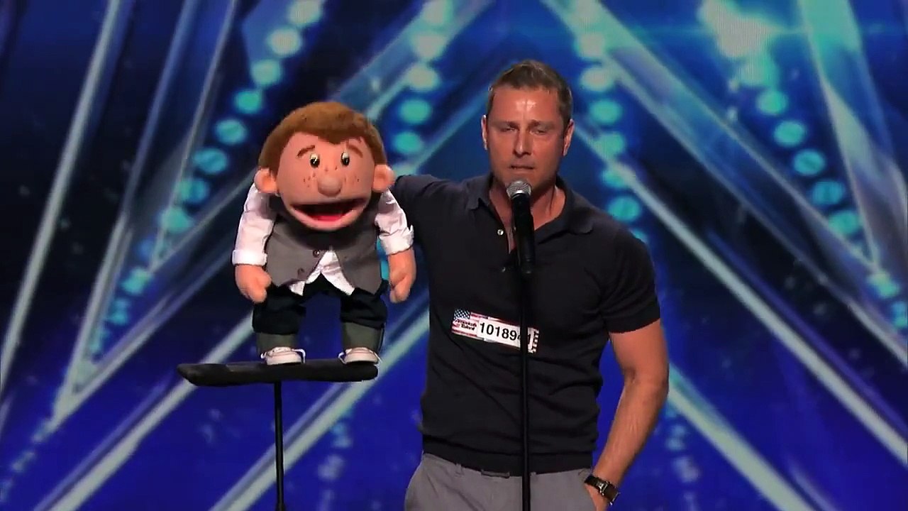 Paul Zerdin Funny Ventriloquist and Puppet Share the Language of Love