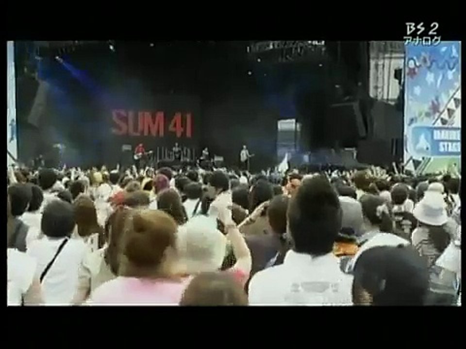 Sum 41 - Over my head (better of dead) [Live at Summer Sonic in Japan] 2010