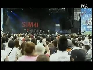 Sum 41 - Over my head (better of dead) [Live at Summer Sonic in Japan] 2010