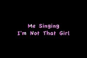 Me Singing 