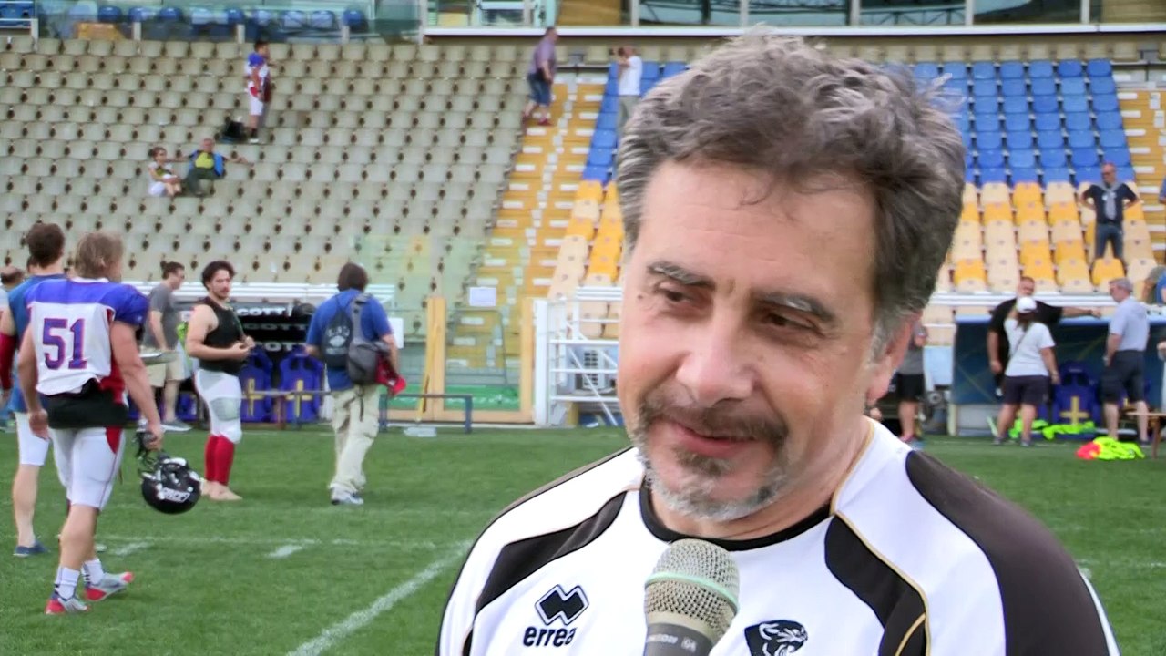 Ugo Bonvicini dopo Panthers-Giants