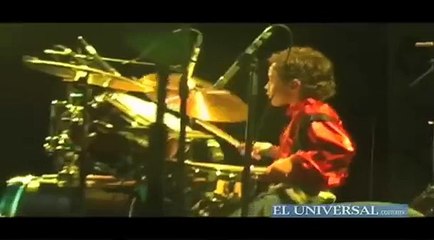 Emilio, un baterista de 6 años que ya tocó en el Vive Latino