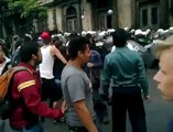 Protesta CCSS Costa Rica: Fuerza Publica vs Ciudadanos (Manifestacion jueves 8 noviembre 2012) (1)