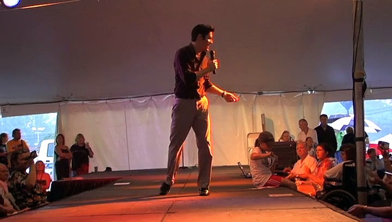 Dean Z sings 'Return To Sender' Elvis Week