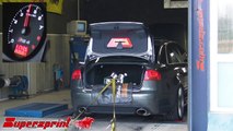 Audi A4 B7 RS4 4.2 V8 '06 dyno testing