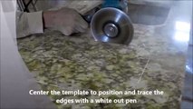 How To Cut A Laminate Countertop For A Sink Video Dailymotion
