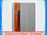 Double-Pen/Stylus Quiver for Apple iPad Cases and Extra Large Hard-Cover (A4 size) Notebooks