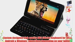 Mama Mouth Bluetooth Keyboard case--Coustom Design Slim Stand PU Leather Case Cover With Romovable
