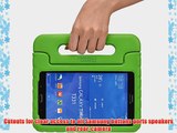 Cooper Cases(TM) Dynamo Samsung Galaxy Tab 4 7.0?(T230) Kids Case in Green (Lightweight Shock-Absorbing