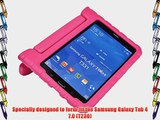 Cooper Cases(TM) Dynamo Samsung Galaxy Tab 4 7.0?(T230) Kids Case in Pink (Lightweight Shock-Absorbing