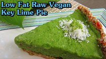 Low Fat Raw GREEN Key Lime Pie Recipe (Oil Free!)