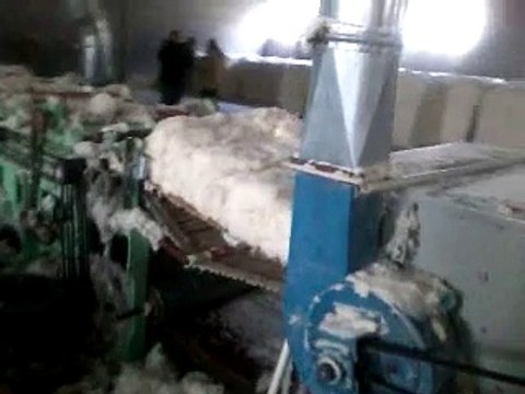 Opening machine+recycling machine with seven roller