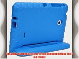 Cooper Cases(TM) Dynamo Samsung Galaxy Tab 4 8.0?(T330) Kids Case in Blue (Lightweight Shock-Absorbing
